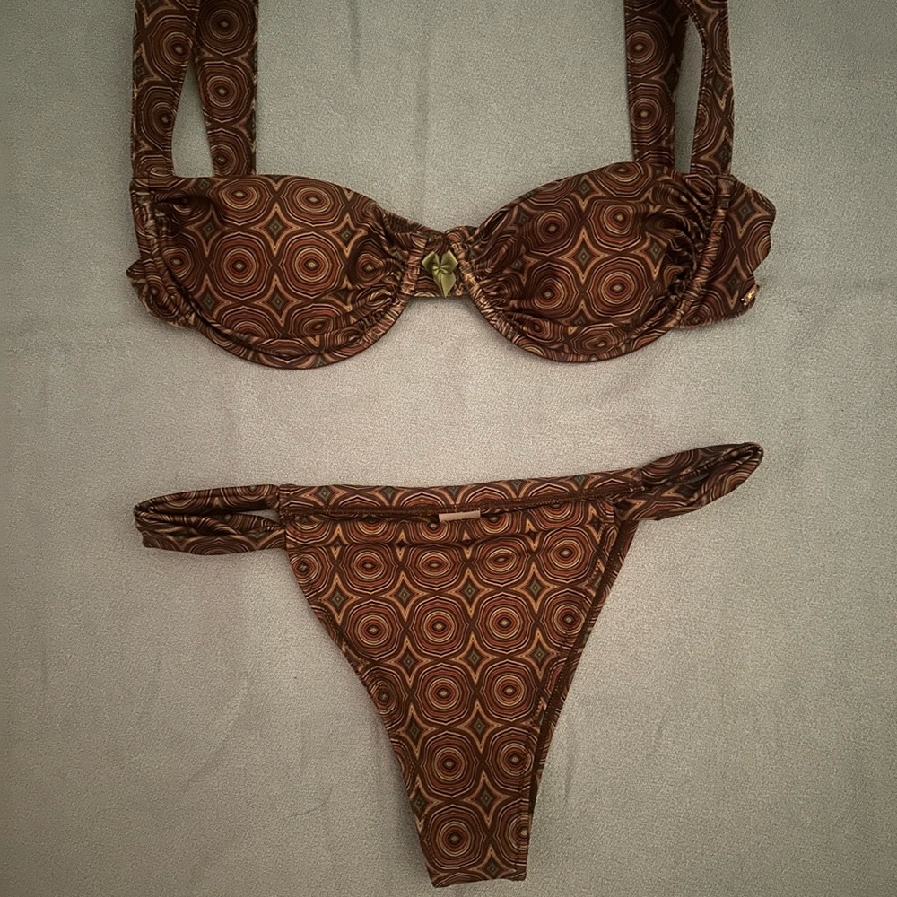 Strawberry Milk Mob Cappucino Bikini - Picture 4 of 6